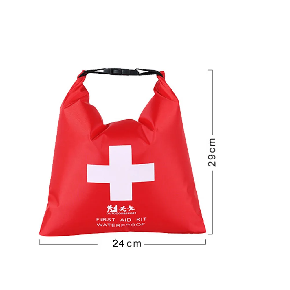 2Pcs Waterproof First Aid Bag Floating Storage Pack for Rafting Kayaking Swimming Boating Fishing Outdoor Waterproof Dry Sack