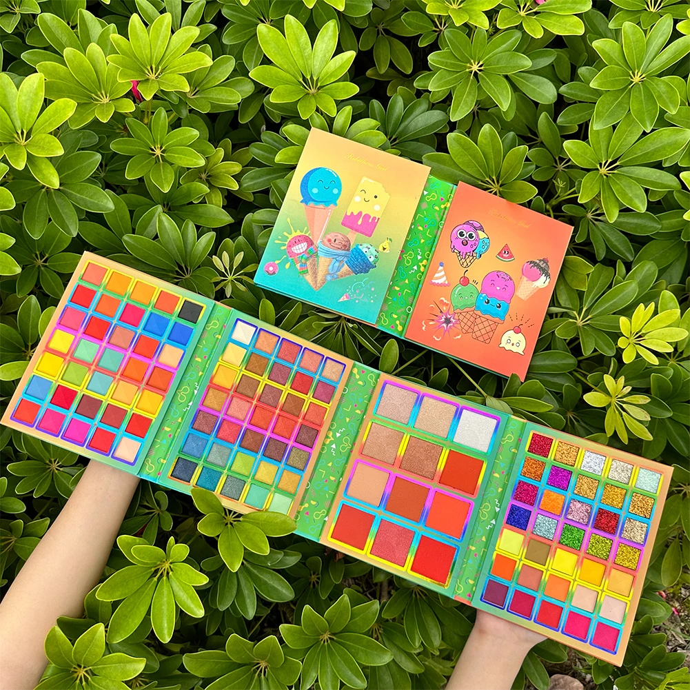 Ultimate 117-Color Eyeshadow Palette –Matte & Shimmer Finishes, Vibrant Shades, Your Go-To for Creative  Spring/Summer Makeup