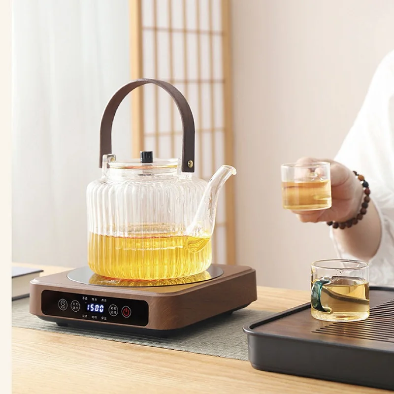 800W Electric Ceramic Stove Keep Warm Tea Stove Timing Coffee Electric Hot Plate Heating Furnace 7 Gear Home Tea Maker 220V