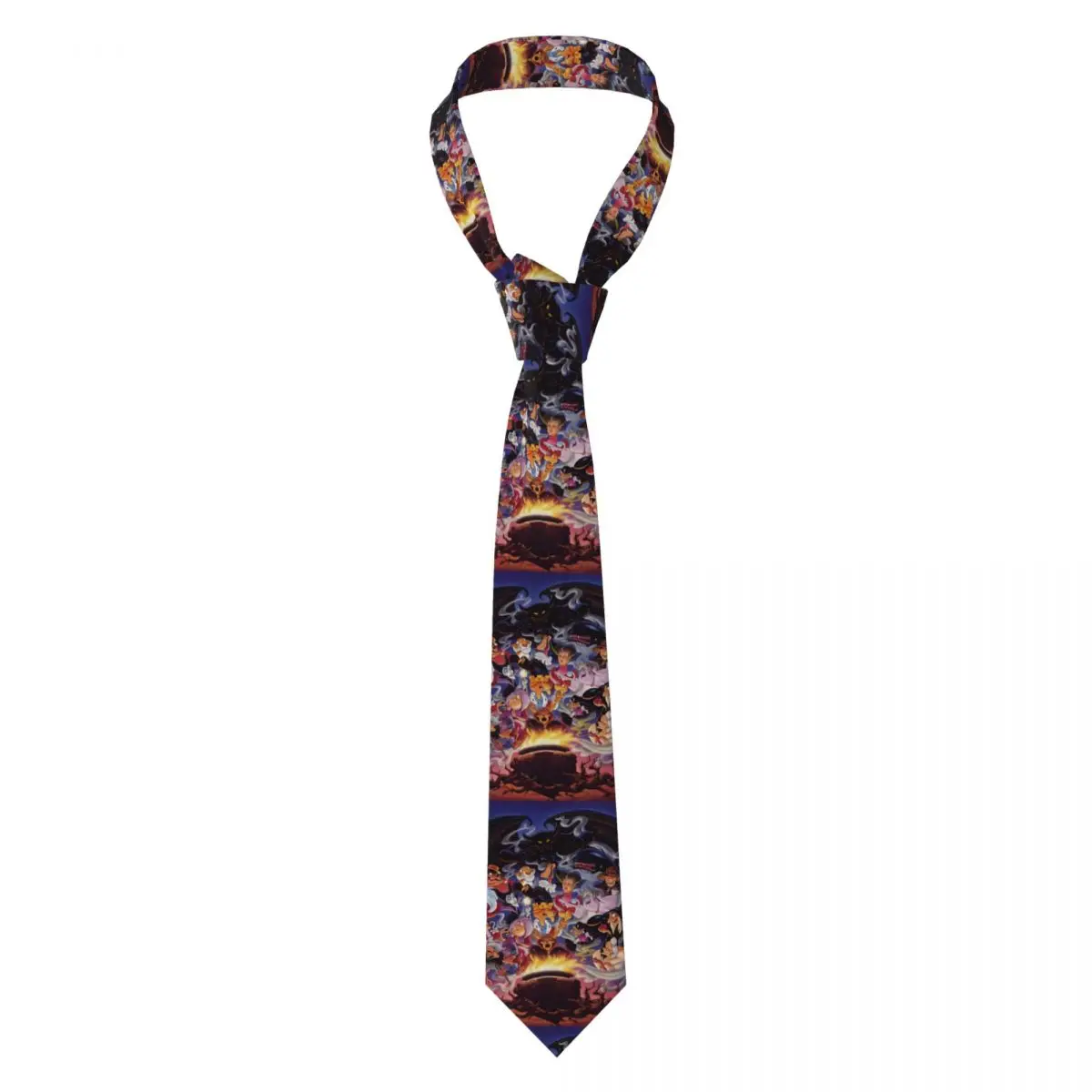 Corbatas personalizadas de personajes malvados de villanos Corbata de seda para hombre The Evil Queen para negocios