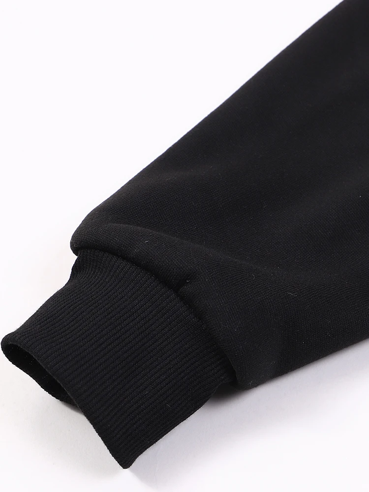 Leopard print star Printing Womens Hoodies Autumn Oversized Hoody All-Match Fleece Clothing Street Soft Woman Sportswear