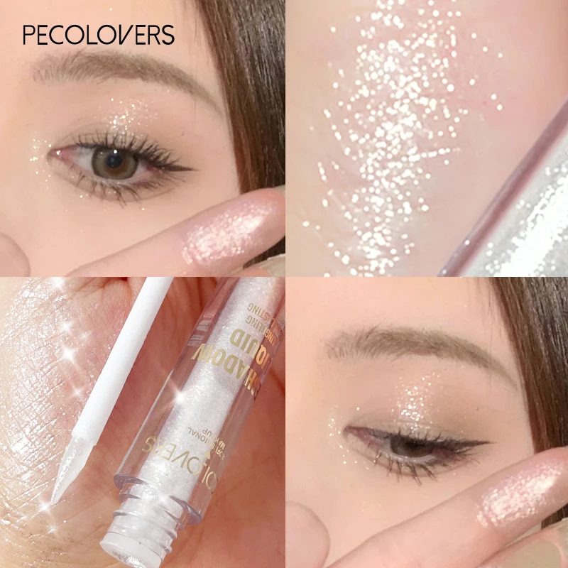 Shimmer Liquid Eyeshadow Brightening Lying Silkworm Highlight Stick Eye Cosmetic Long-lasting Shiny Makeup Illuminator