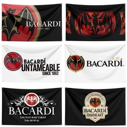 FLAGDOM Bacardis Flag Polyester Printed Wine Banner 60x90cm 90x150cm for Decor