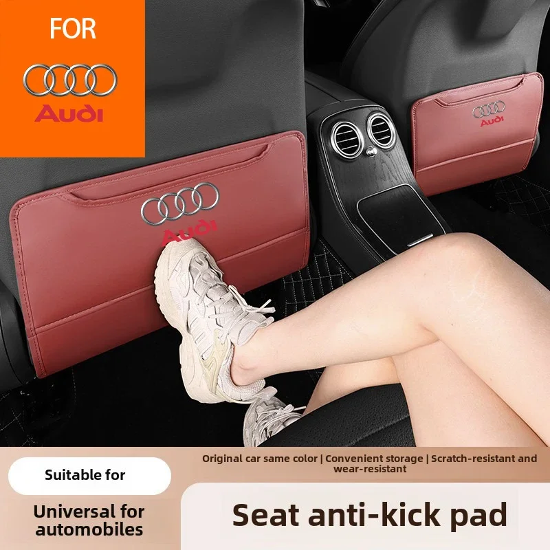 

Anti Kick Rear Mud Dirt Pad Seat For Audi A4 B5 B6 B7 8P 8V 8L A5 C7 4F A8 Q2 Q7 RS3 RS4 RS5 RS6 TT 4L R8