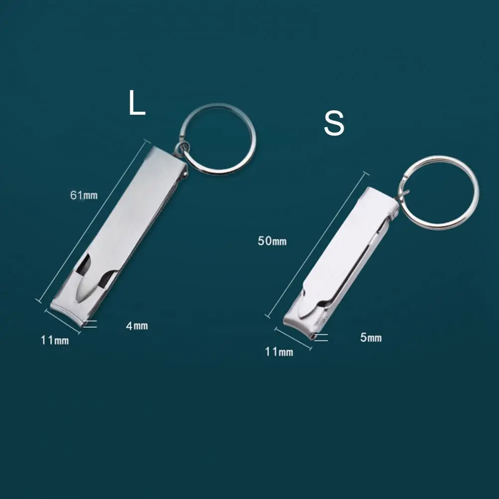 Mini  High Quality Manicure Pedicure Professional Finger Toe Clippers Lightweight Nail Cutter Anti-Deformed   for Unisex