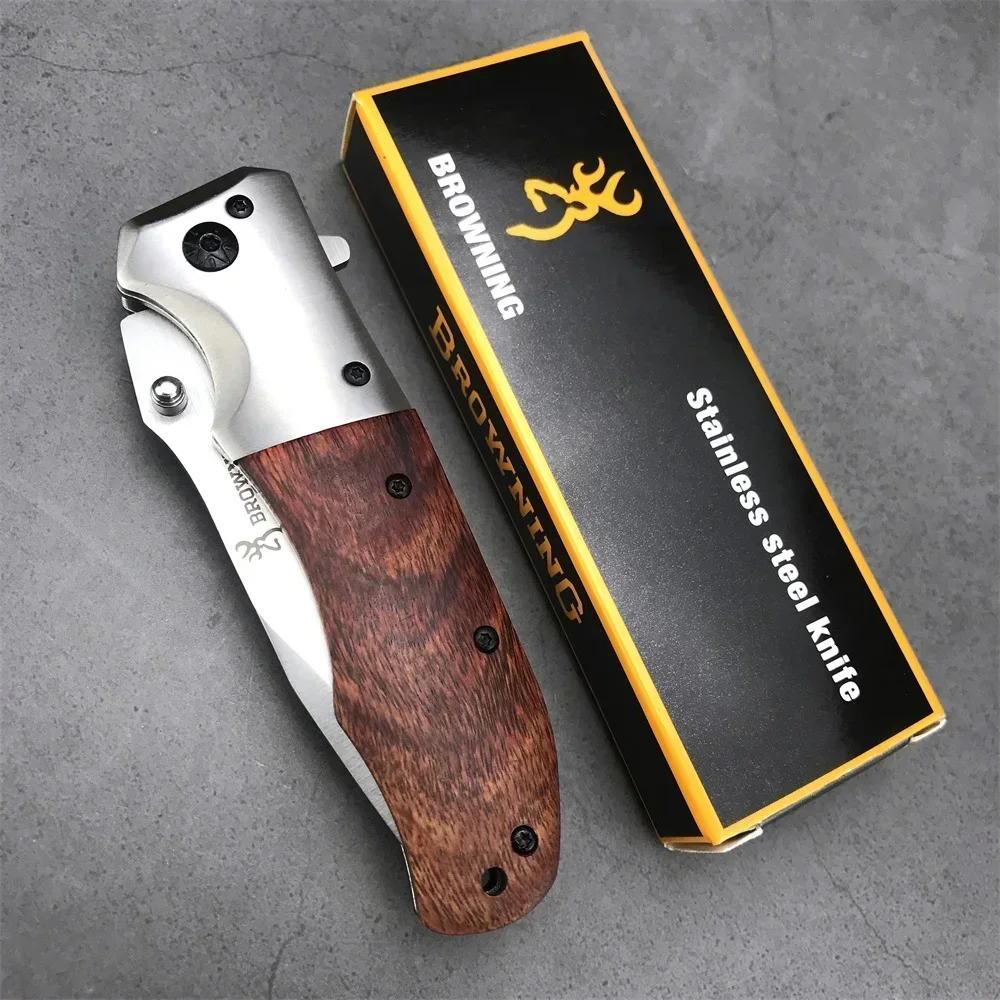 Portable DA51 Folding Knife High Hardness Tactical Pocket Knives Outdoor Survival Military Camping Fishing Tools for Men Gift