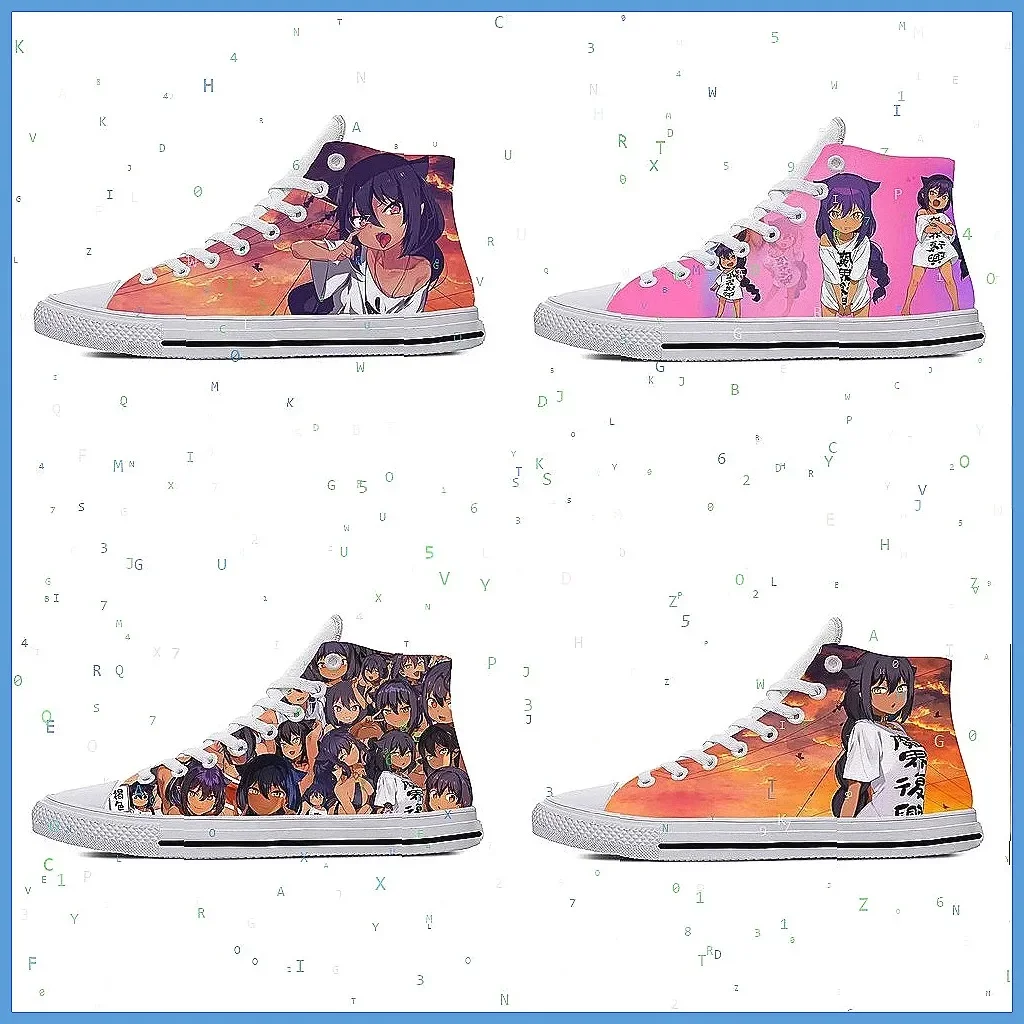 

Anime Jahy Will Not Be Defeated High Top Sneakers, Breathable Lightweight Casual Shoes for Men & Women