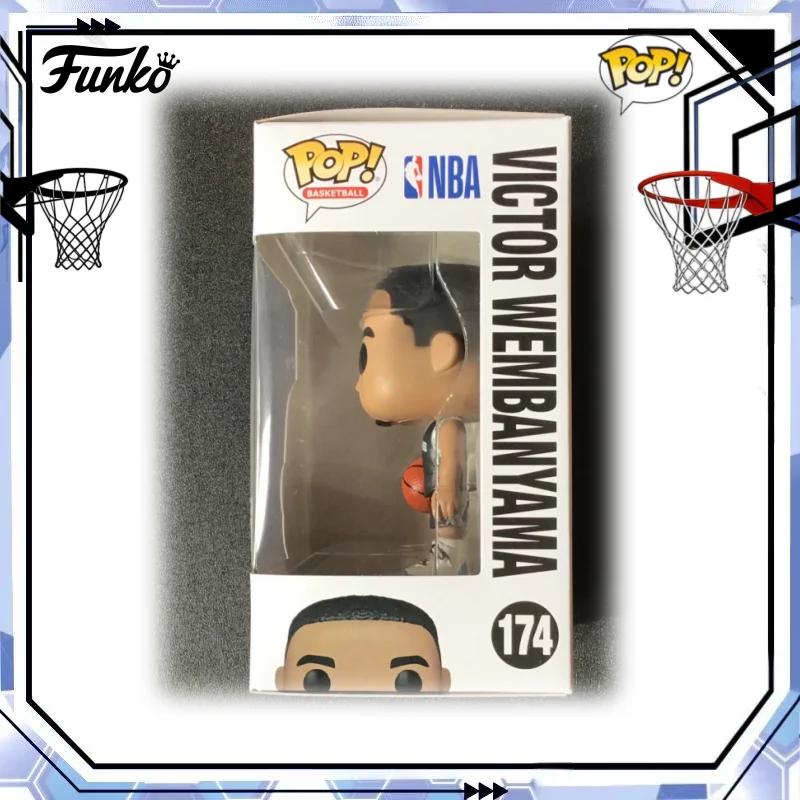 Victor Wembanyama #174 (NBA)Figure Funko Pop Official Genuine Collectible Limited Edition Statue NBA Fans Figures Toys Gift view 4