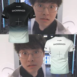 2024 New DK E-Sports Club Fan Support Team Jersey League Of Legends Worlds Cosplay DK Team Uniform LOL LCK Showmaker Sports Tops