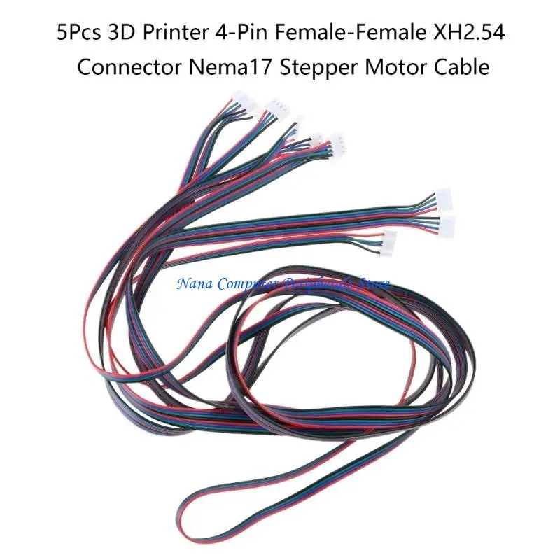 

F68C 1m/3.28ft Stepper Motor Cables Wire XH2.54 4Pin to 4Pin for 3D Printer