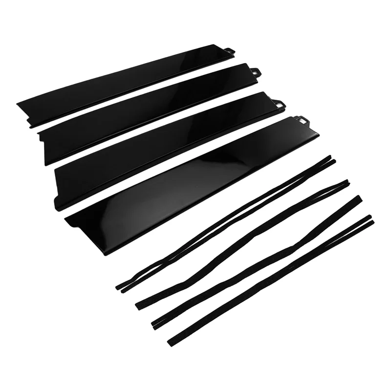 

A30M-4-Piece Front+ Rear Door Window Exterior Trim Panel Set For Honda Accord 09–14 72930-TP5-003ZA 72430TP5003ZA 72470-TP5-003Z