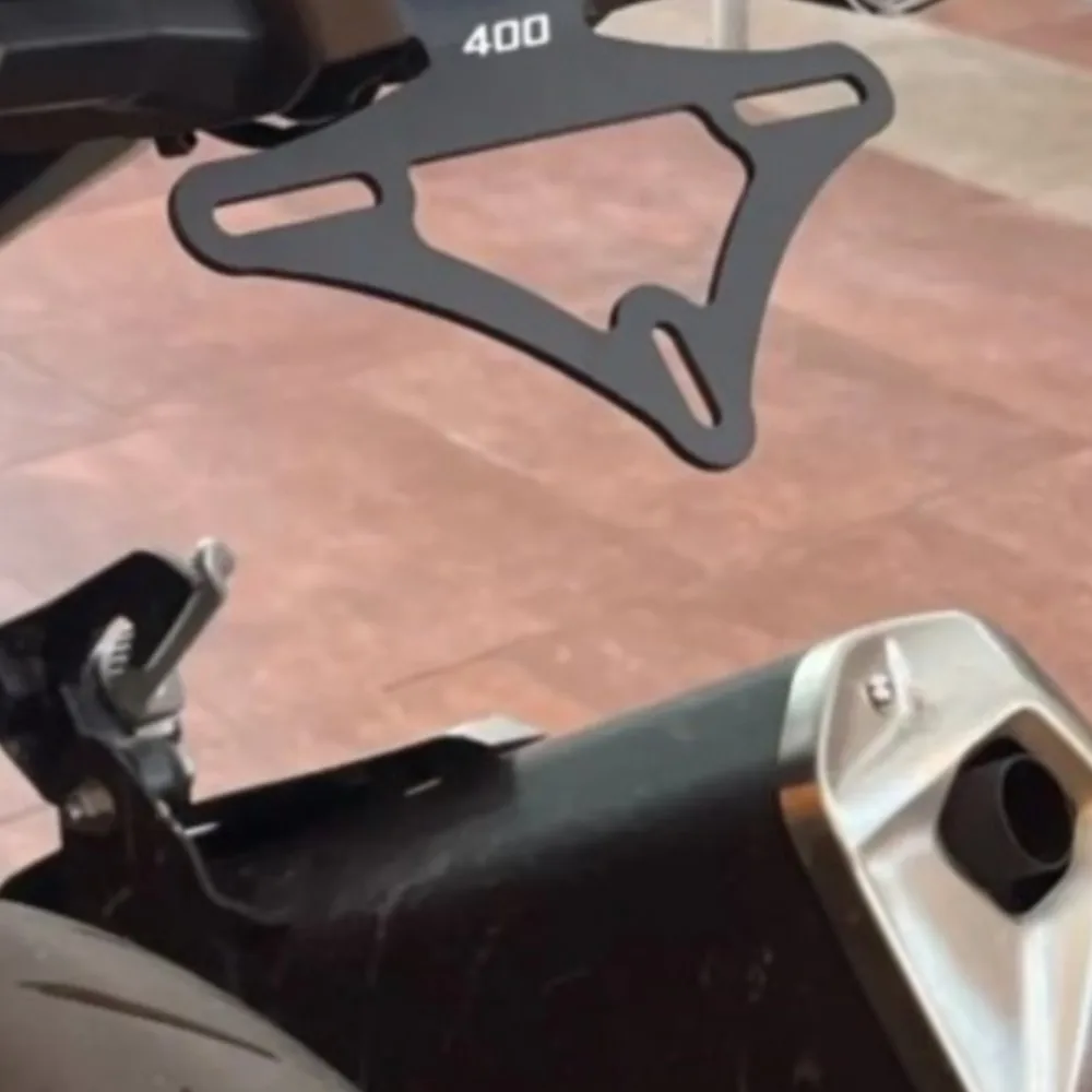 2025 Rear Number License Plate Holder Bracket For KAWASAKI Ninja250 Ninja400 Ninja 250 NINJA 2018 2019 2020 2021 2022 2023 2024 