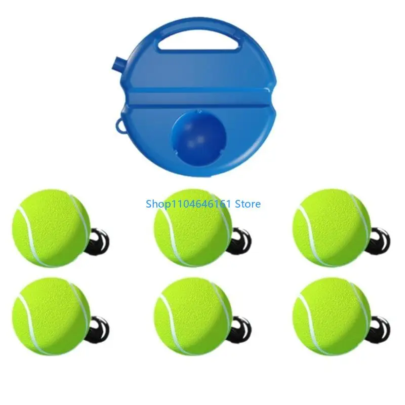 

Tennis Trainer Rebounds Ball Set Self-Practices Rebounds Tennis Trainer