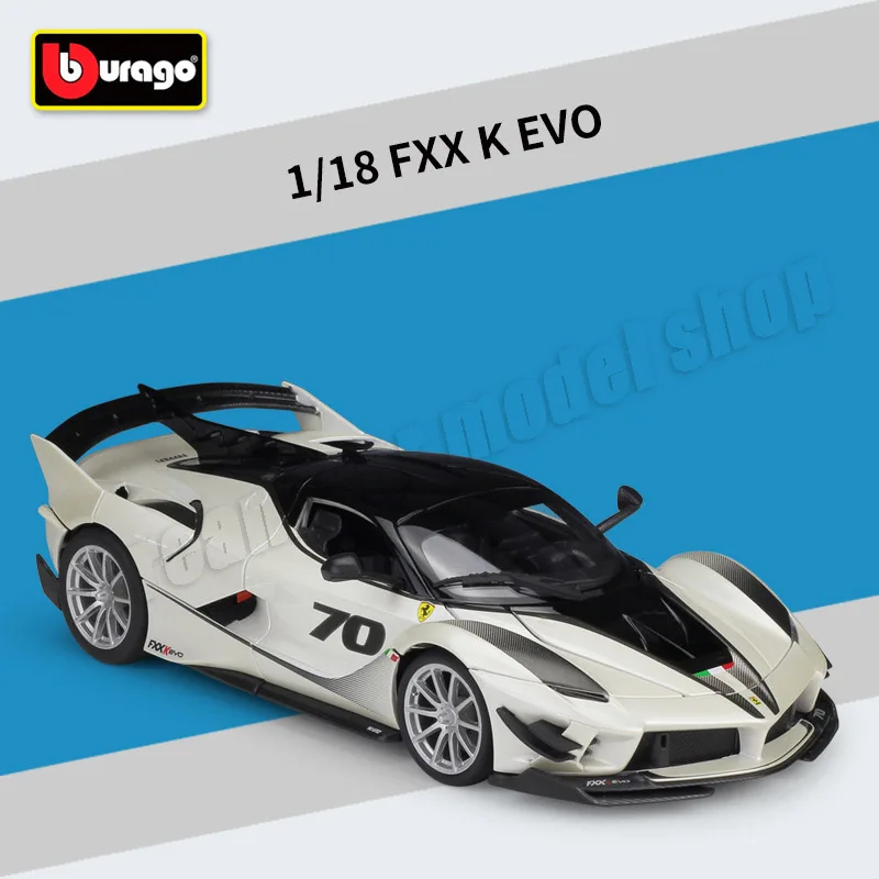 

Bburago 1:18 Ferrari FXX K EVO, коллекция моделей автомобилей, миниатюрная модель автомобилей, литая игрушечная машина, подарки, оптовая продажа