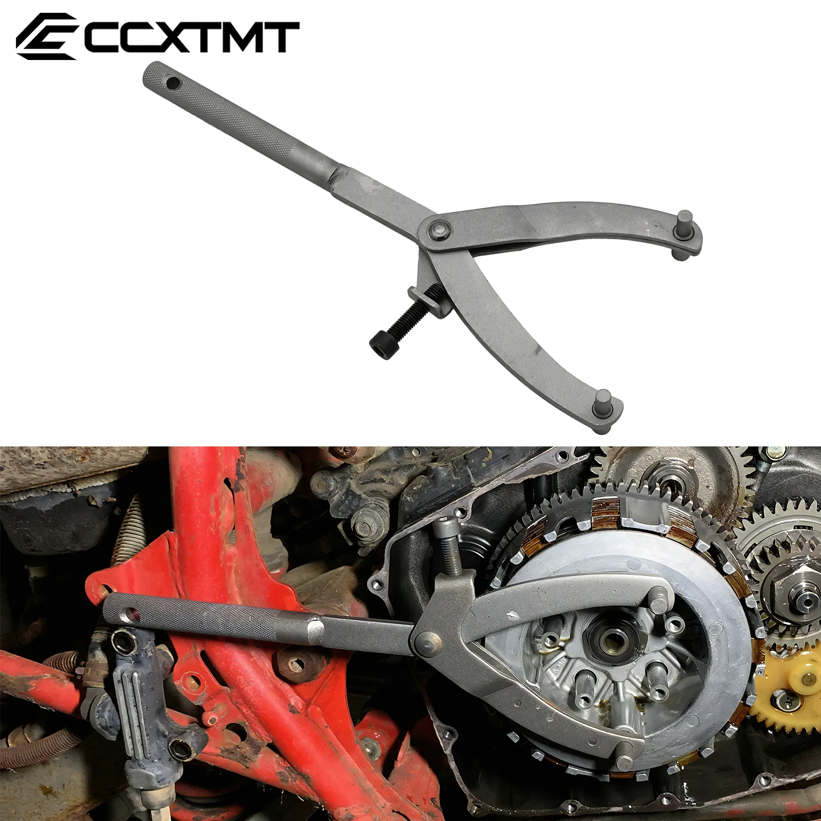 

Y-Type Flywheel Wrench Belt Disc Magneto Fixing Clip Flywheel Caliper Clutch Flywheel Pulley For KTM Honda Yamaha Kawasaki BWM