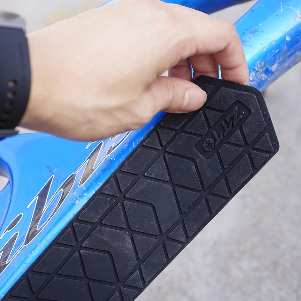 ZTTO Fahrradrahmen Kettenstrebe Unterrohr Gelschutz Silikon Aufkleber Kratzfest MTB Mountainbike Schutzpolster Puffer – Detail 3