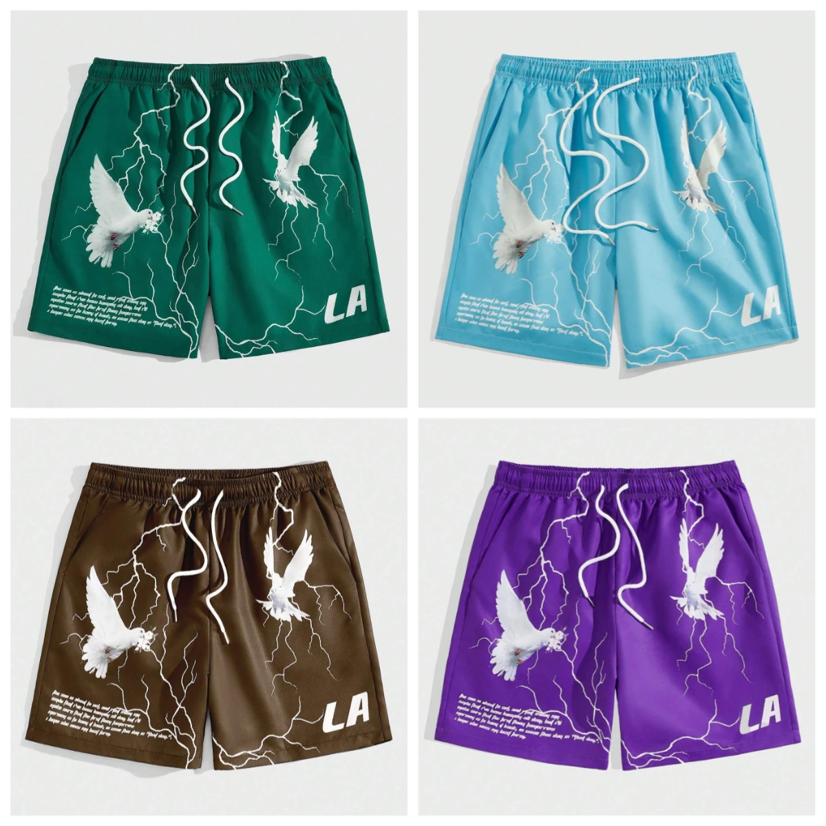 

Лето 2025 г., хит продаж, новые модные трендовые мужские шорты с 3D принтом, уличные повседневные уличные дышащие быстросохнущие шорты