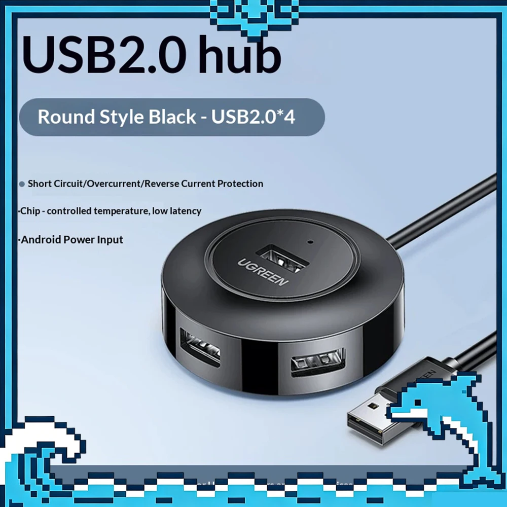 UGREEN CM219 Expansion Dock USB3.0 Laptop Docking Stations Splitter External Type‑C Powered Hub Adapter Multi‑Function Converter