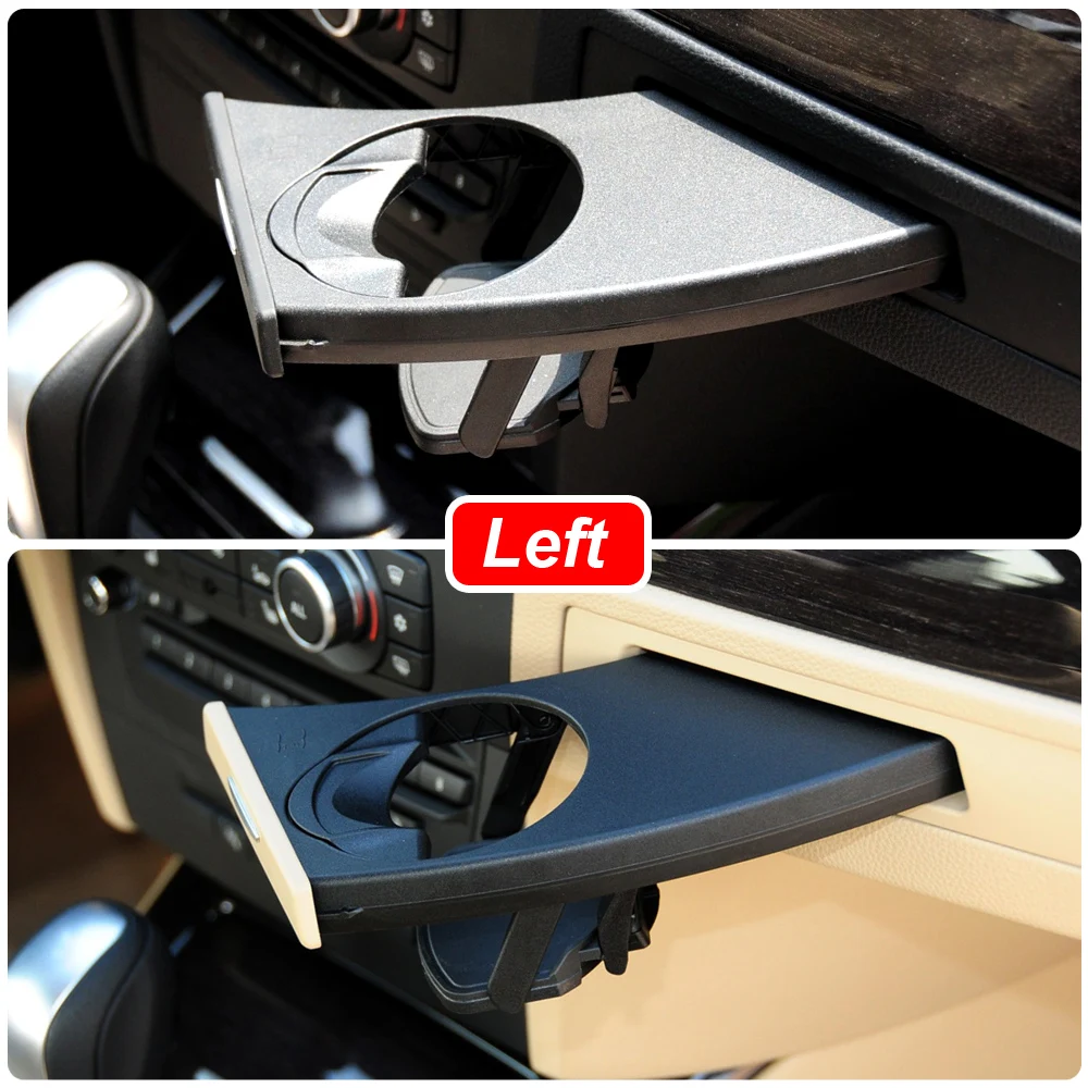 لسيارات BMW E90 E91 E92 E93 قابل للسحب جديد يسار/يمين سيارة الجبهة شرب كأس حامل كوب ماء حامل مشروبات حامل الكأس حامل #5