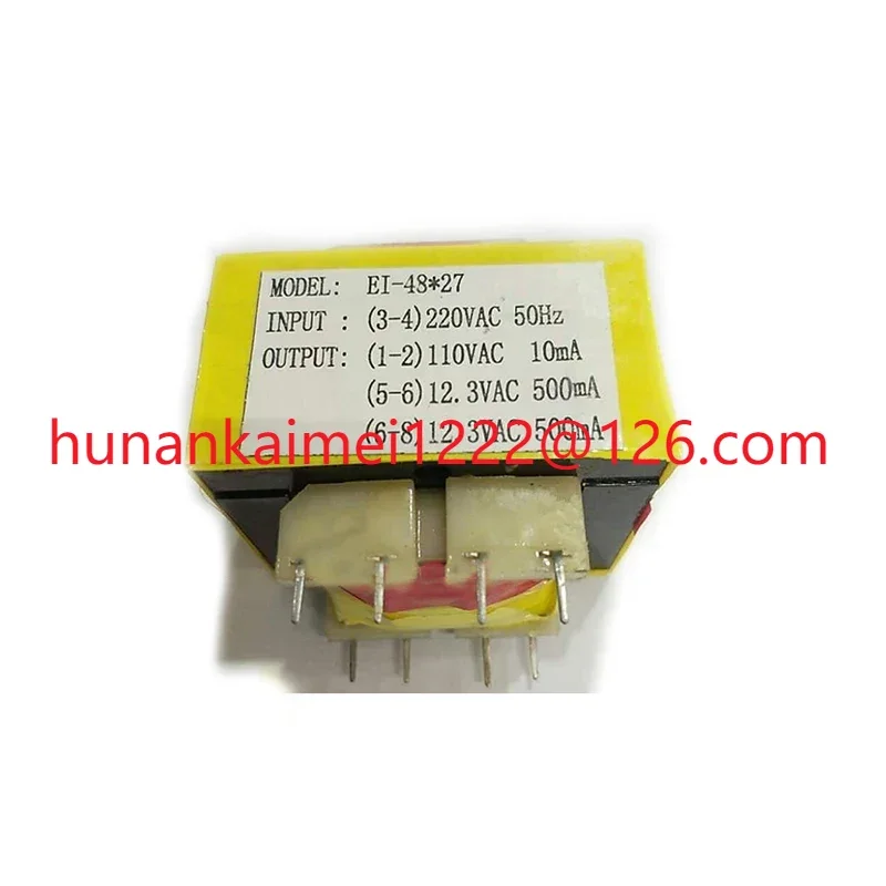 

EI-48 *27 220v/200v double 12v 350mA transformer for water heater