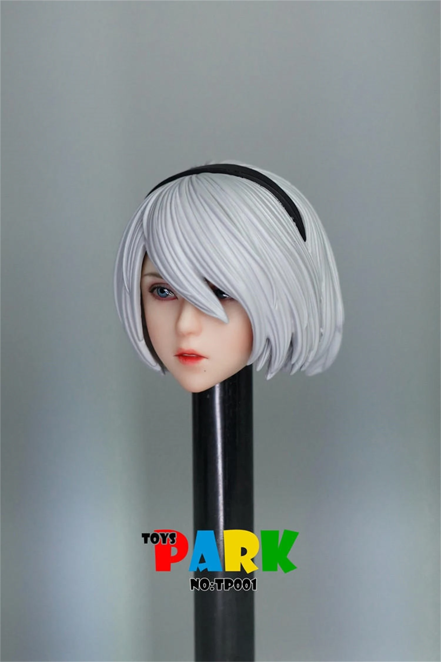 1/6 Scale Head แกะสลักของเล่น Park TP001ทหารหญิง Little Sister ชุด PVC สีขาวสั้น12นิ้วตุ๊กตาขยับแขนขาได้ Body ตุ๊กตา