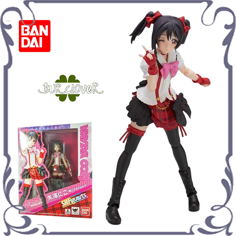 

BANDAI Original S.H.Figuarts Love Live Series NICO YAZAWA Anime Action Figure Model Toys Collectible Model Gifts In Stock