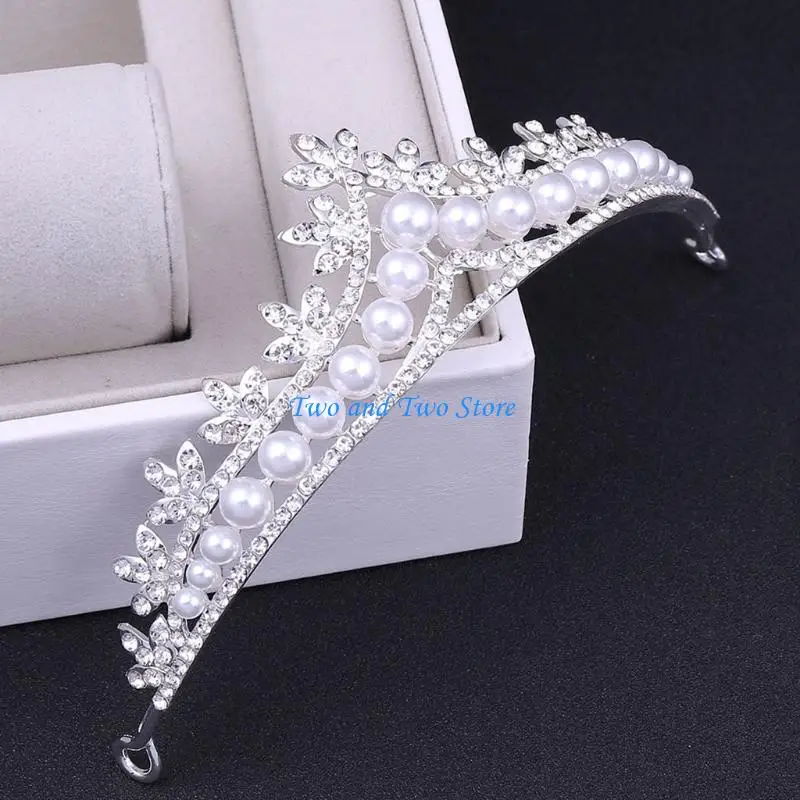 

HX6F Crystal Bridal Jewelry Sets for Women Necklace Earrings Set for Wedding Rhinestones Bridesmaid Gifts with Gift