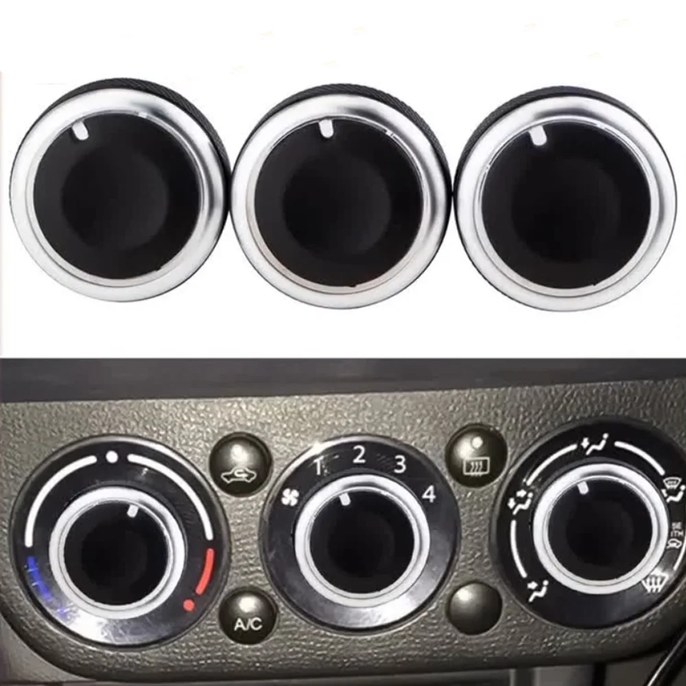 3Pcs/set AC Knob Car Air Conditioning Knob for Suzuki Swift Ciaz Splash Mazda VX-1 ERTIGA 2017 Proton Interior Accessories