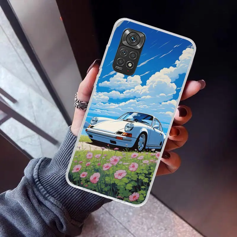 Classic Vintage Old Retro Car Phone Case For Xiaomi Redmi Note 13 12S 12 11S 11 10S 10 Cover 11E 11T Pro Plus 9 9S 9T 8 8T 7 Pri