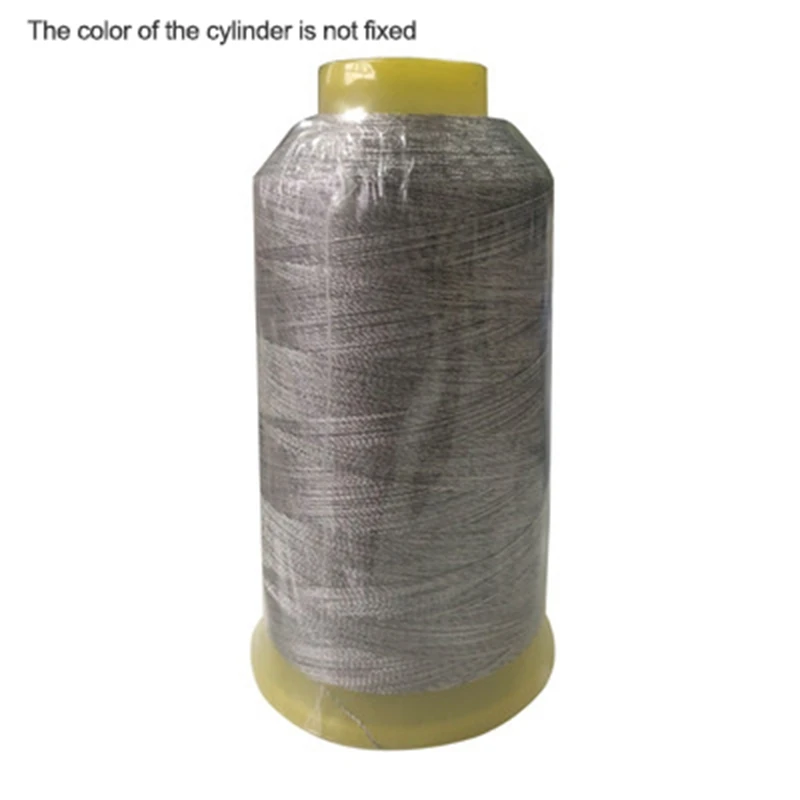 

Sewing thread Silver Fiber Fixed Silver-Plated Fiber Sewing Thread DIY Anti-Static Clothing Conductive Blankets Sheets Quilting