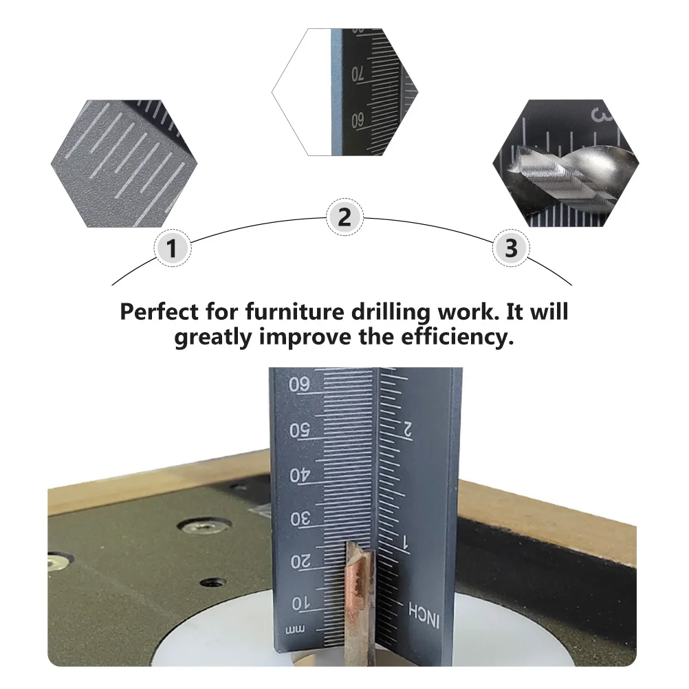1 шт., кольцо для бит, 10 мм, сверлильный инструмент для мебели, измерительная позиция, деревообрабатывающий локатор, инструмент, аксессуары для деревообработки