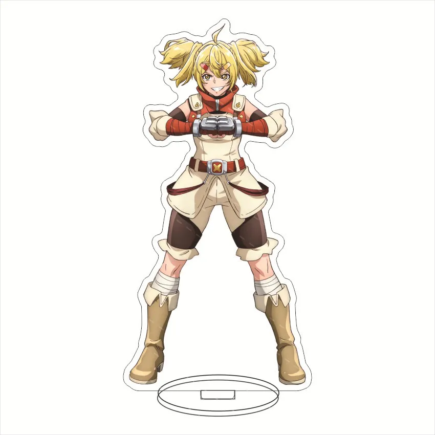 16CM Anime Game Figure Shangri-La Frontier Hizutome Rakuru Saiga Rei Emul Arthur Pencilgon Cos Acrylic Stand Ornaments Gifts view 5