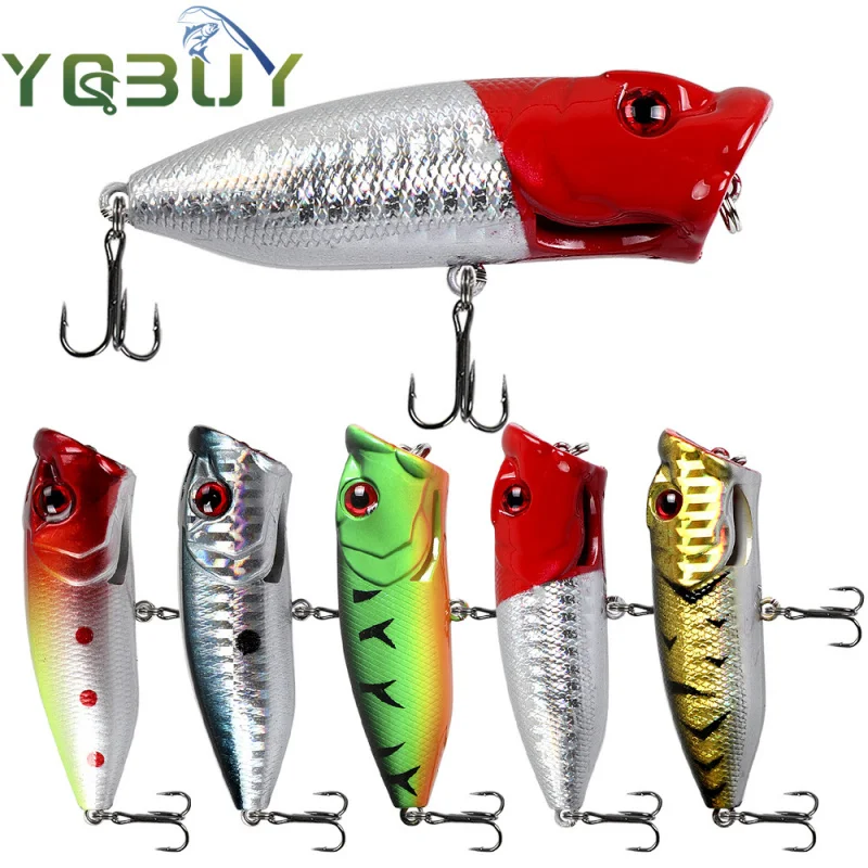 

5PCS Bionic Wave-Picking Lure 7cm/10.2g Long-Range Casting Hard Bait with Sound Beads for Surface Fishing