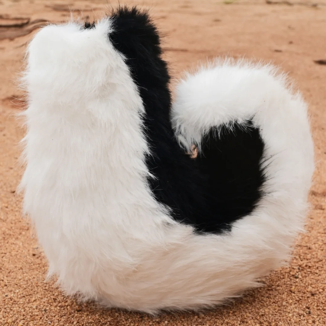 

Plush Animal Tail, Cosplay Costume Accessory, Cute Fluffy Tail for Party