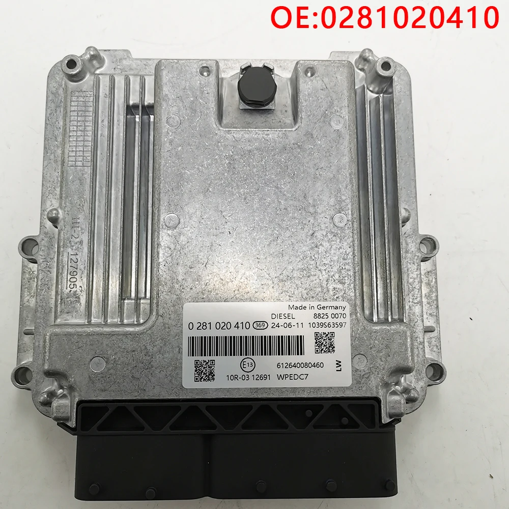 For New 0281020410 0281 020 410 Motorcomputerbord ECU ECM EDC17V44 612640080460 Voor Wei1ch1ai