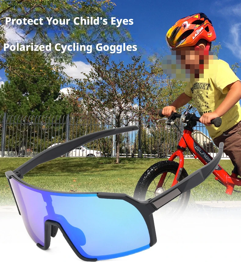 

Children's UV400 protective and impact-resistant goggles for cycling, lightweight and portable, perfect gift for Children's Day