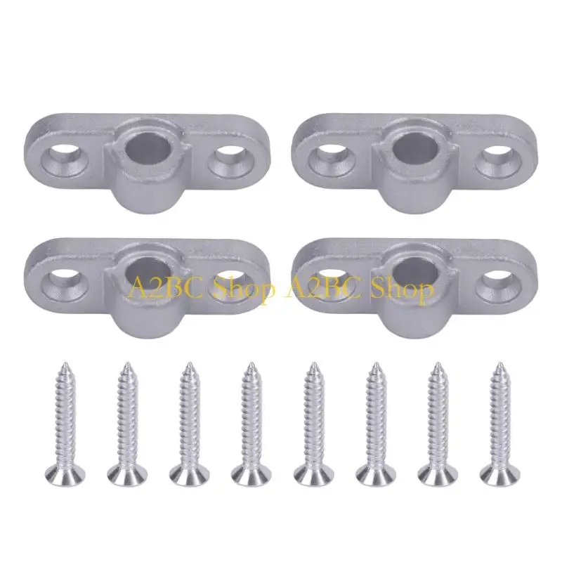 A2BC Motorhome Wall Eyelets Shade Panel Mounting Clip with Stainless Steel Bracket