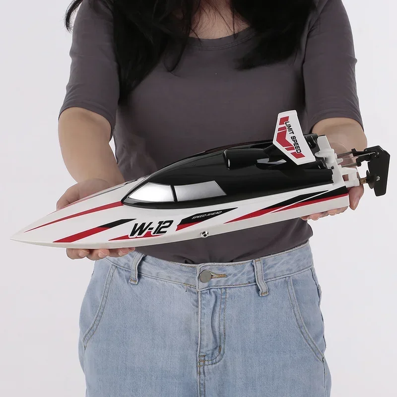 Wl912 Rc Boat 2.4ghz 35km/h Brushless High Speed Racing Boat Model Remote Control Speedboat Children Rc Toys