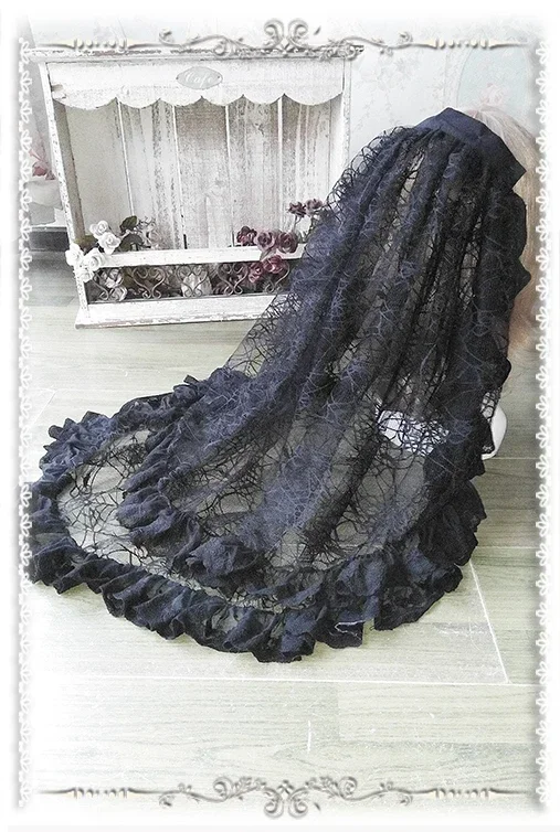 * Spider Lady * Gothic style Lolita double layered gorgeous headdress by Infanta