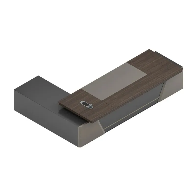 

High end atmospheric CEO, modern luxury office furniture manager, desk and chair