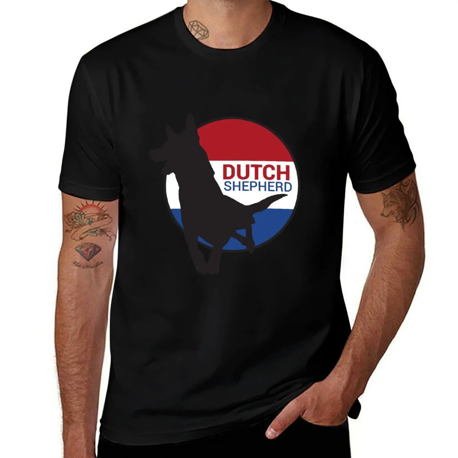 Dutch Shepherd - Dutchie T-Shirt Festival Party Tee Top