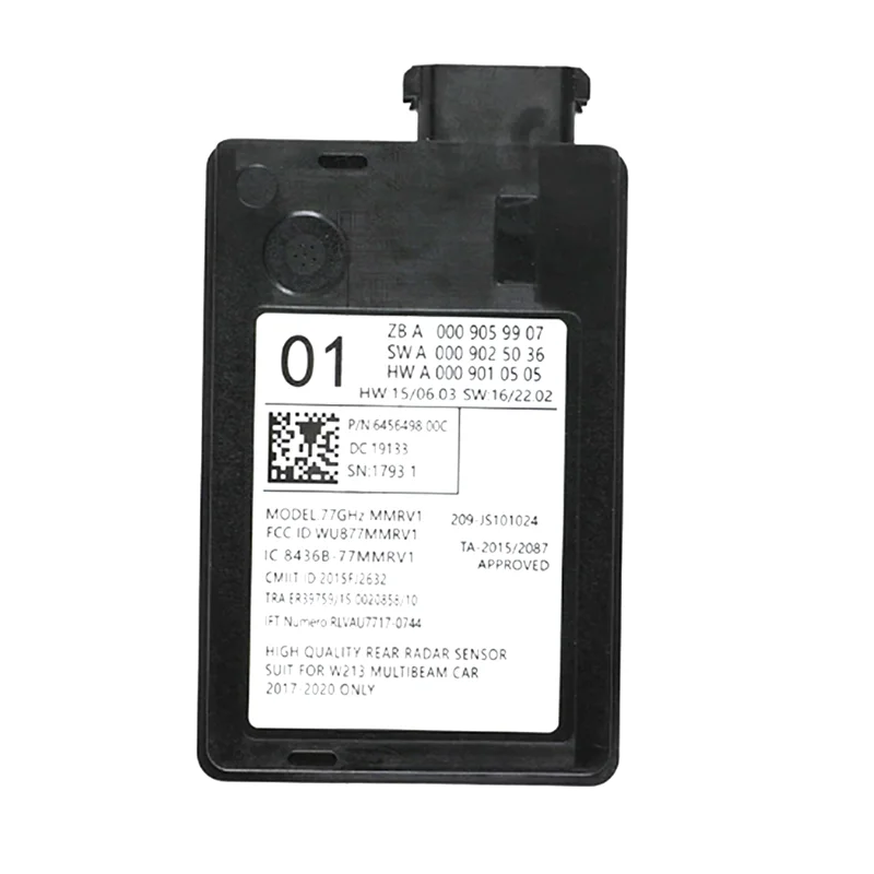 

Blind Spot Radar Sensor Blind Spot Module Blind Spot Assist Assistant For Mercedes Benz E W213 S W222 A0009059907