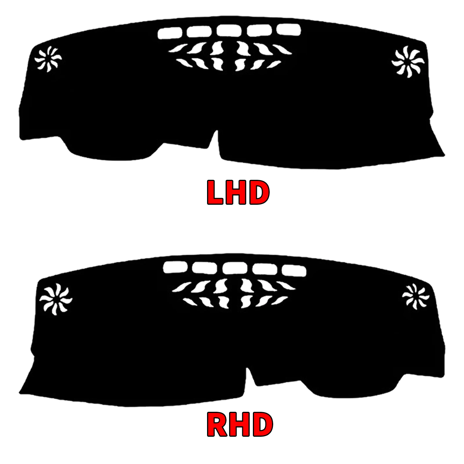 for Audi A3 8Y 2020-2025 (Without HUD) Dash Mat Dashboard Cover Dashmat Universal Anti-Reflection Heat Insulation Sun Protection