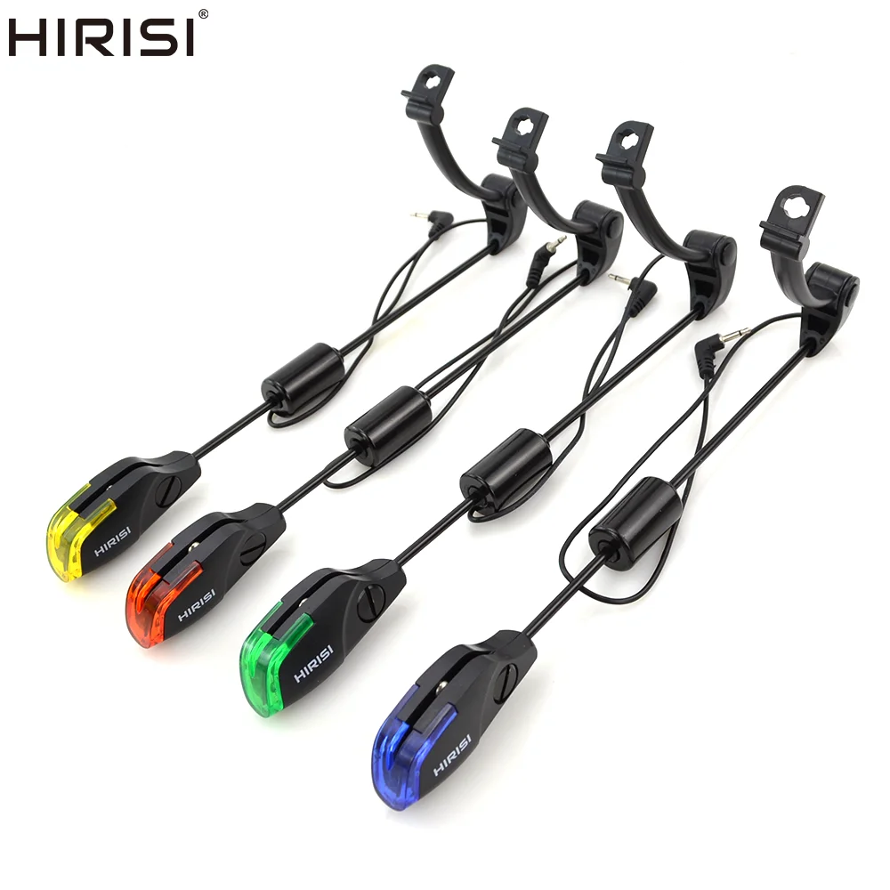 Hirisi B2011 Karpfenangel-LED-Bissanzeiger mit abnehmbarem Sockel für elektronische Bissalarme, Karpfenangel-Zubehör – Detail 1