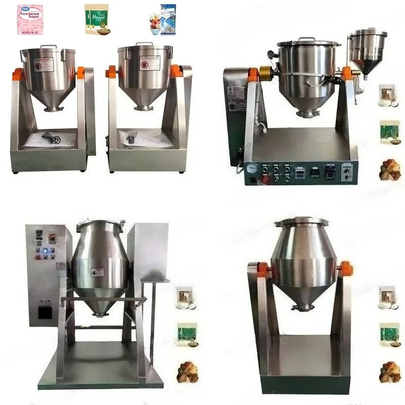 

Laboratory Double Cone Blender 2L-50L Small Scale Powder Mixing Machine or Food Ceramic High Precision Speed