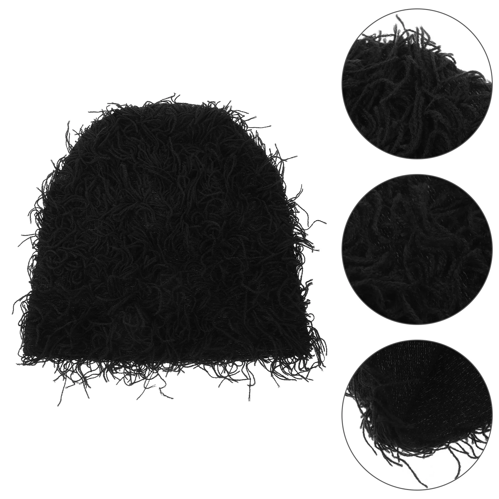 

Fashionable Woolen Beanie Hat For Women Warm Knitted Turban Hat Outdoor Casual Soft Comfortable Clothing Accessory Gift For