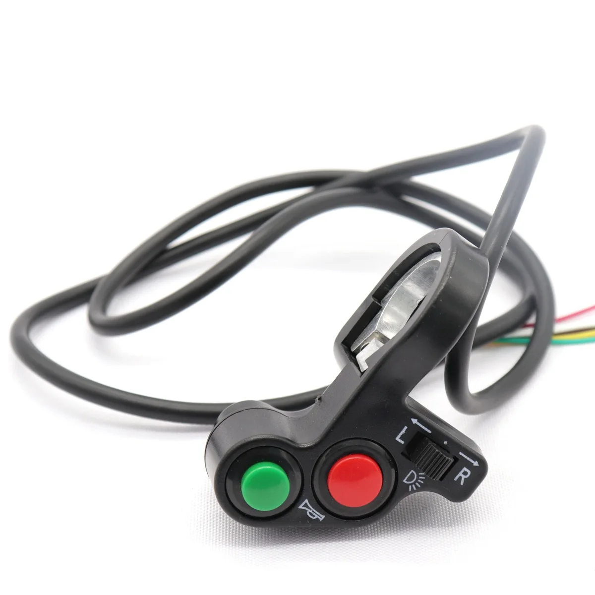 Motorcycle electric vehicle modification three-function switch, turn signal, horn headlight three and one switch