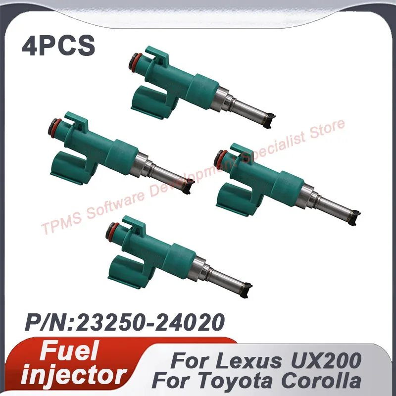 

4PCS 23250-24020 Fuel injector For Lexus UX200 Toyota Corolla 2019 2020