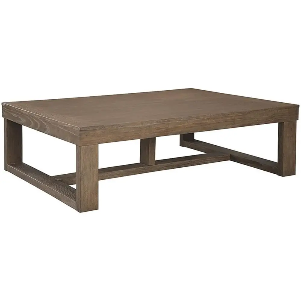 

Modern Contemporary Coffee Table In Grayish Brown, Customized