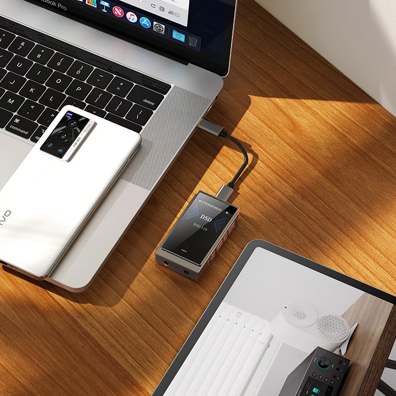 Shanling UA6 Портативный USB ЦАП Ключ для сотового телефона Двойной ES9069Q Bluetooth5.2 Усилитель мощности для наушников IEM AMP Поддержка LDAC aptX HD